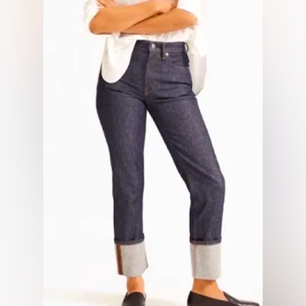 Everlane Straight Leg Jeans - Indigo